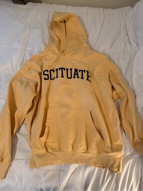 Scituate Yellow Pullover Hoodie - Unbranded